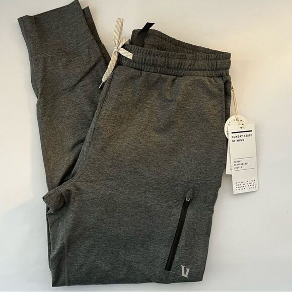 Vuori NWT Sunday Performance Jogger pants Charcoal size XL - Picture 6 of 7